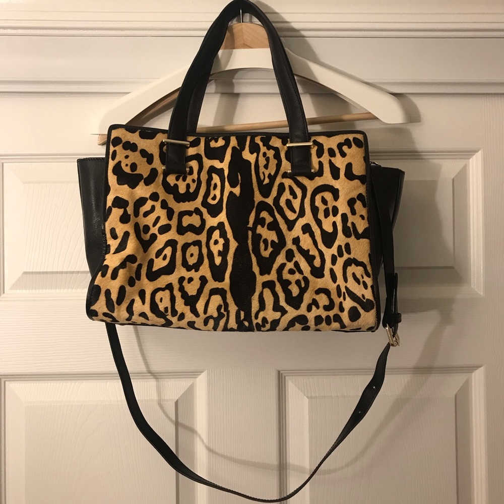 Leopard Print Handbag
